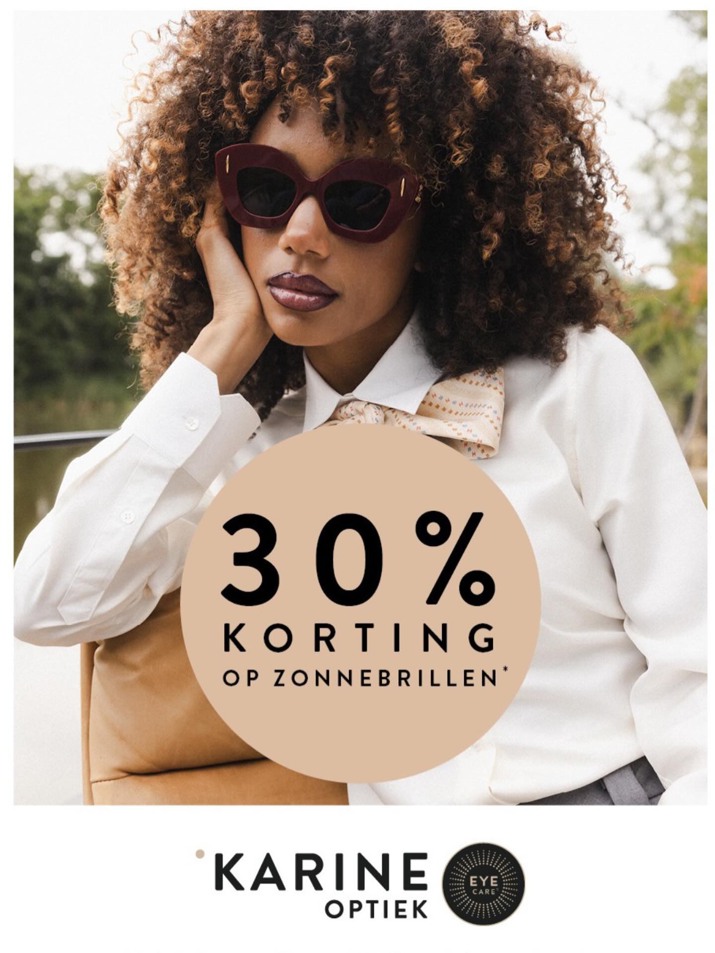 Begin stralend aan de vakantie met een zonnebril aan -30% 😎