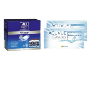 Acuvue Oasys for astigmatism + Aosept Hydraglyde - pakket 6 maanden