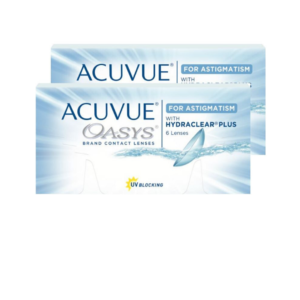 Acuvue Oasys for Astimatism zonder product - pakket 6 maanden