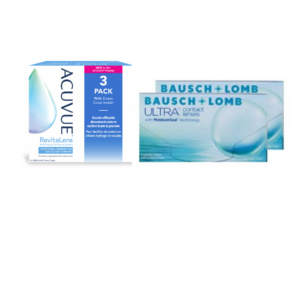 BAUSH + LOMB ULTRA + Acuvue Revitalens- pakket 6 maanden