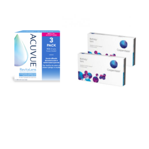 Biofinity Toric + Acuvue Revitalens - pakket 6 maanden