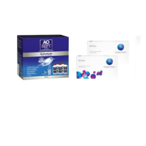 Biofinity + Aosept Hydraglyde - pakket 6 maanden
