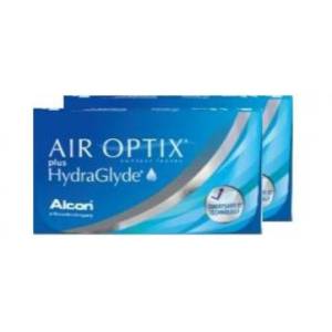 Air Optix plus Hydraglyde zonder product - pakket 6 maanden