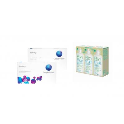 Biofinity + Biotrue - pakket 6 maanden
