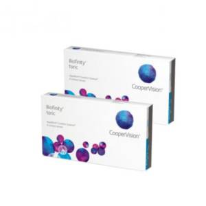 Biofinity Toric zonder product - pakket 6 maanden
