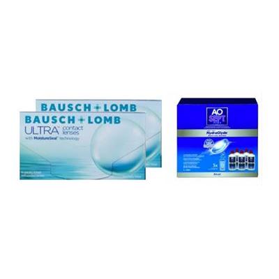 BAUSH + LOMB ULTRA + Aosept Hydraglyde - pakket 6 maanden