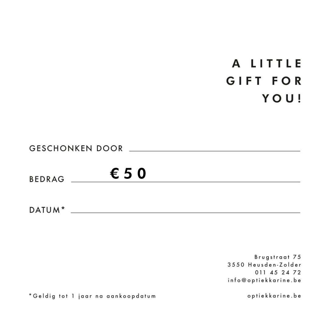 Cadeaubon €50 - Afbeelding 2
