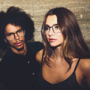Odette Lunettes Harris Black Blue