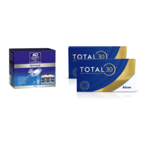Total 30 + Aosept Hydraglyde - pakket 6 maanden