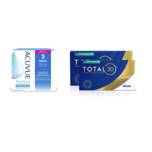 Total 30 for Astigmatism + Acuvue Revitalens - pakket 6 maanden